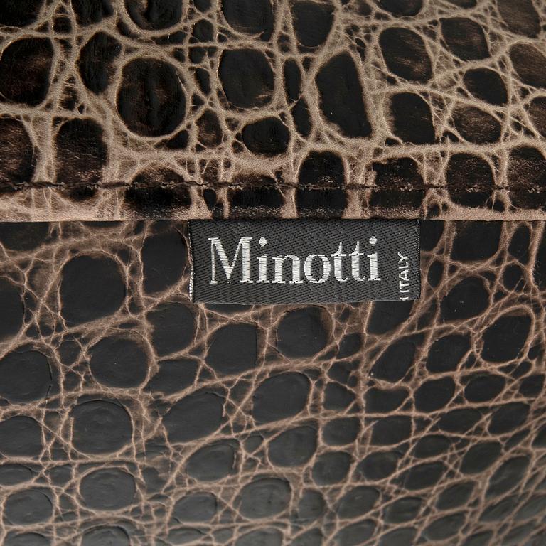 Rodolfo Dordoni, armchair, Minotti. "Suitcase", Italy, 1990s.