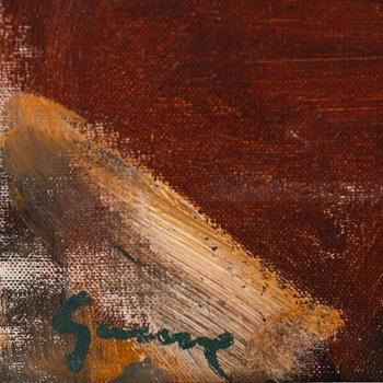 CARL GUNNE, oil on canvas, signed.