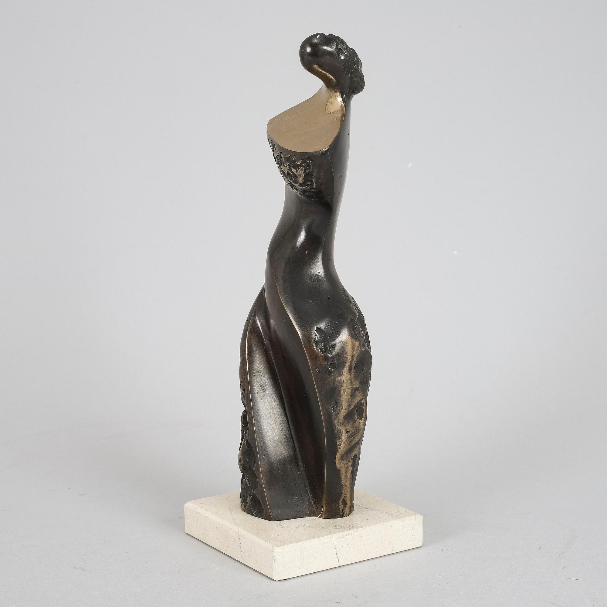 STAN WYS, bronze sculpture, dated 1999.