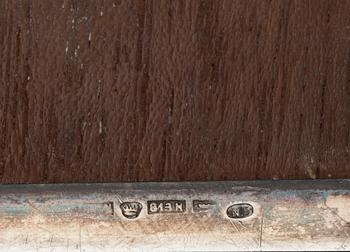 SKRIN, silver och trä, Helsingfors 1918. Vikt 327 g.