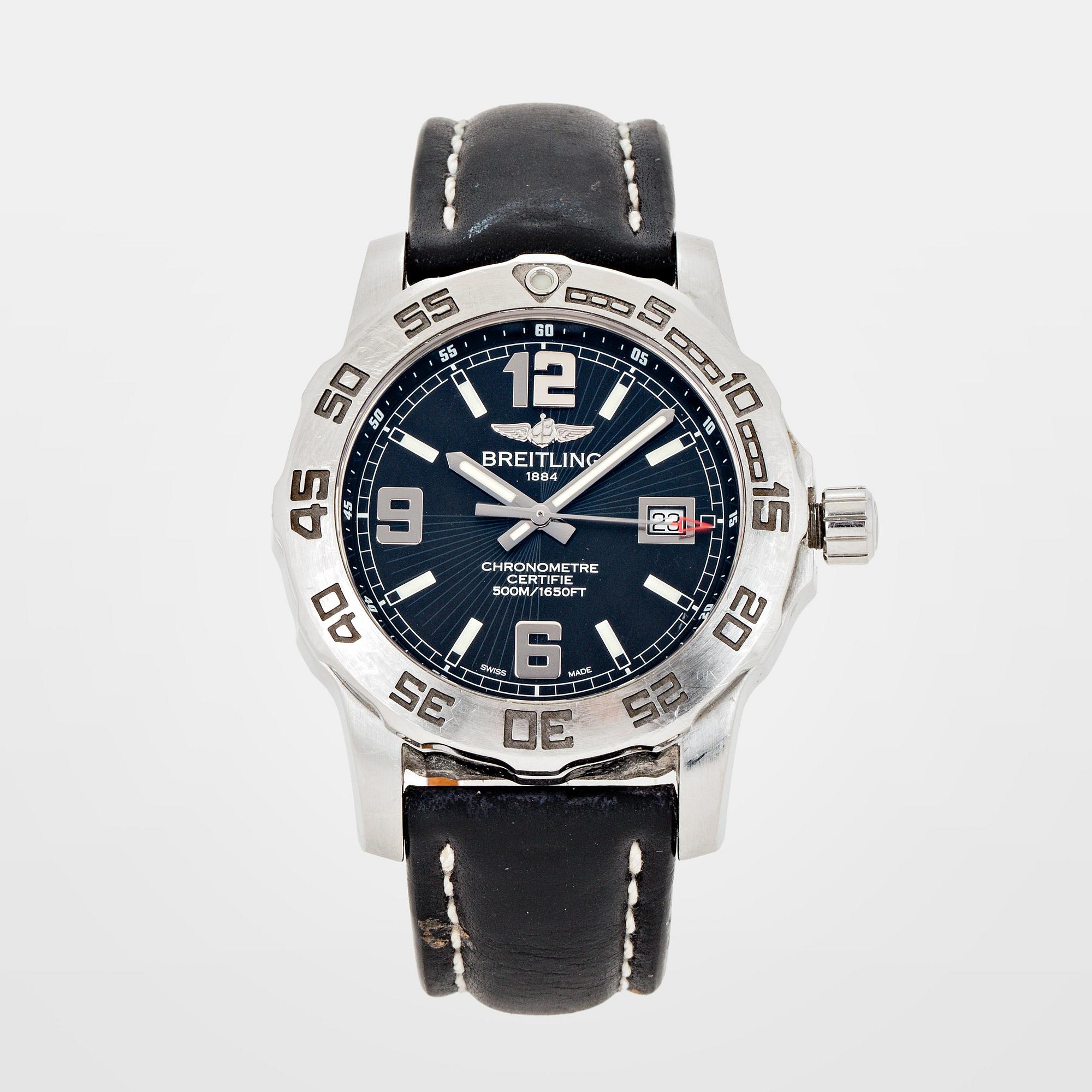 BREITLING, Colt 44 (500M/1650FT), Chronometre, wristwatch, 44 mm.