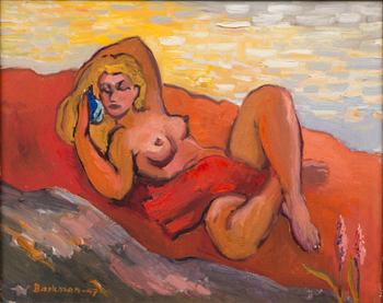 BÖRJE BARKMAN, oil on canvas, signed and dated -47.
