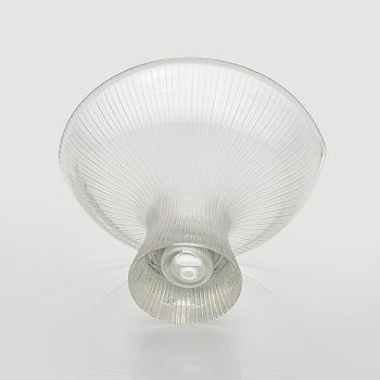 Tapio Wirkkala, A 'Chanterelle' glass vase, signed Tapio Wirkkala, Iittala.