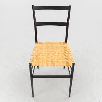 Gio Ponti, a 'Superleggera' chair, sold at Illums Bolighus, 1960's.