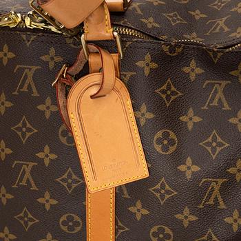 Louis Vuitton, weekendbag, "Keepall 55 Bandoulière".