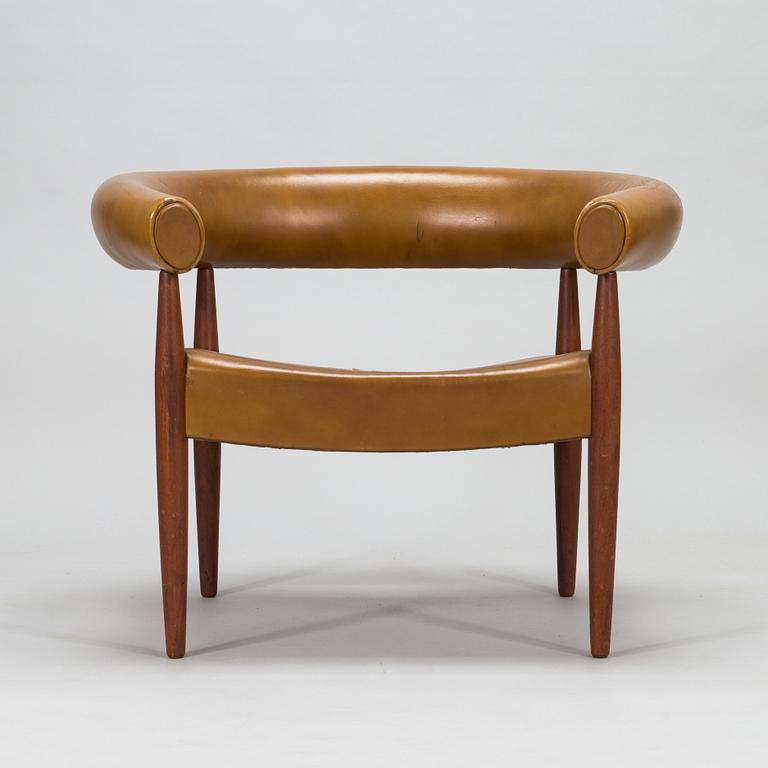 Nanna Ditzel, nojatuoli, "Ring chair", Getama 1960-luku.