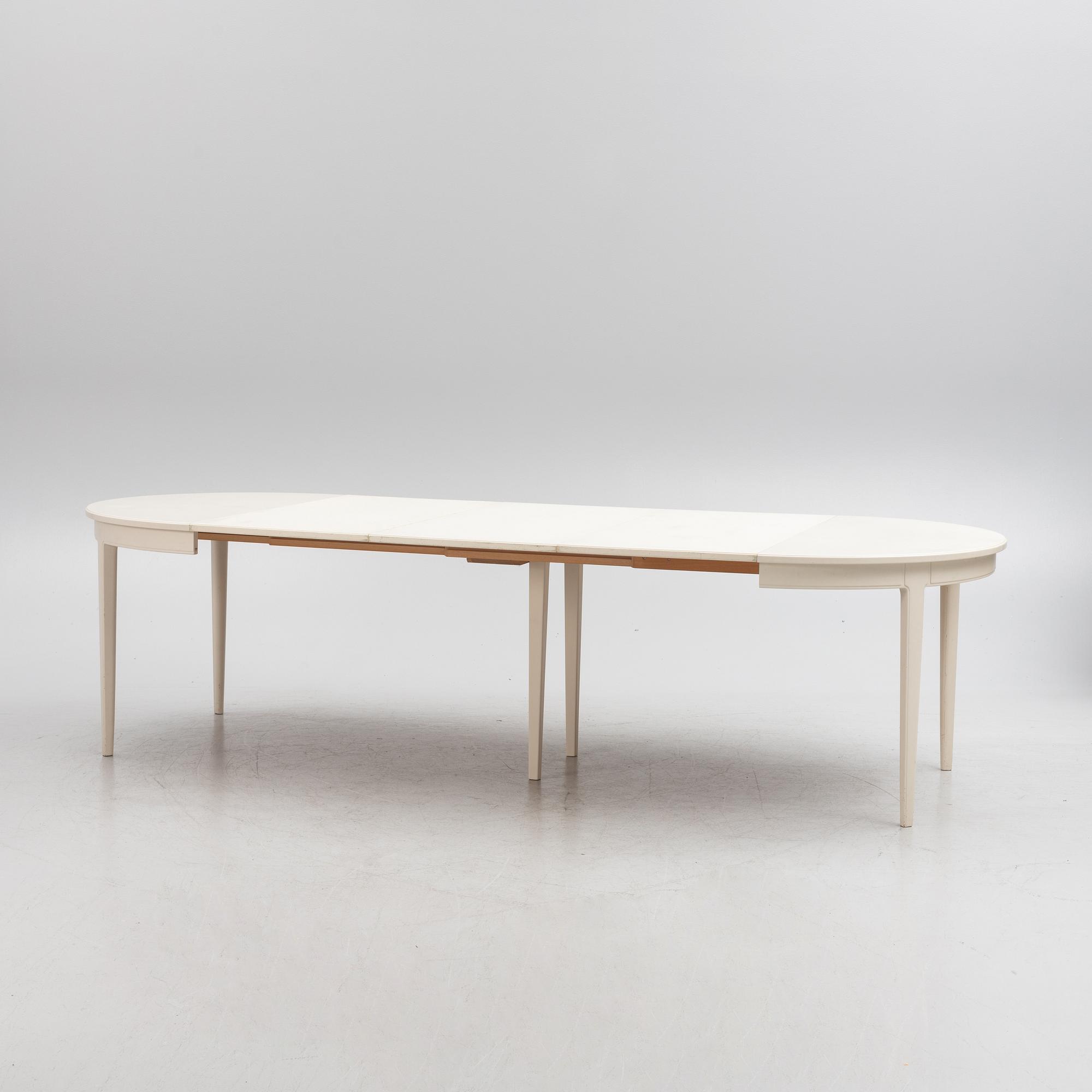 Carl Malmsten, matgrupp, 5 delar, "Herrgården", Svenska Möbelfabrikerna I Bodafors, 1963.