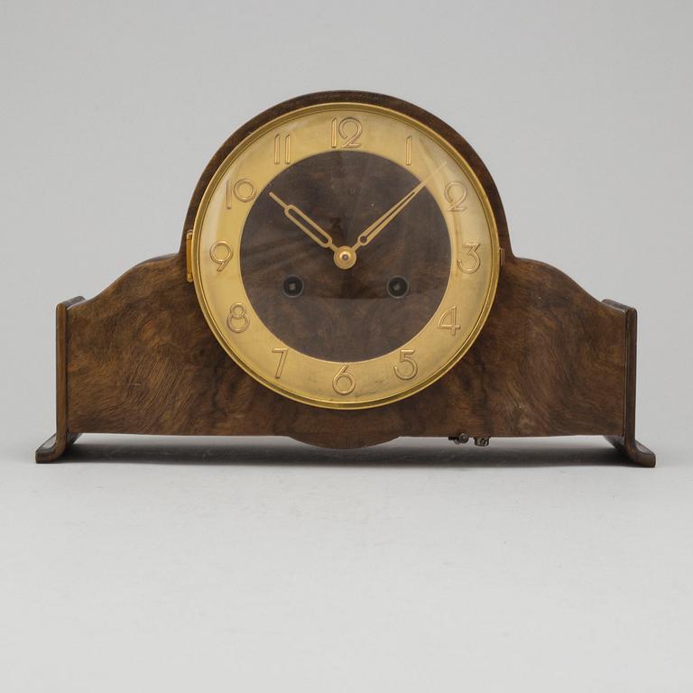 A 1920s mantle clock by Gustav becker, Kienzle, Germany.