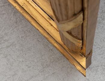 A Swedish Empire mirror.