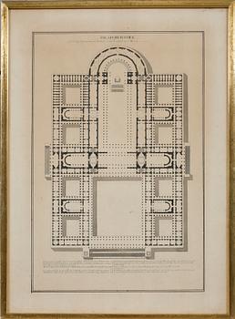 TECKNINGAR, 2 st, 1800-tal.