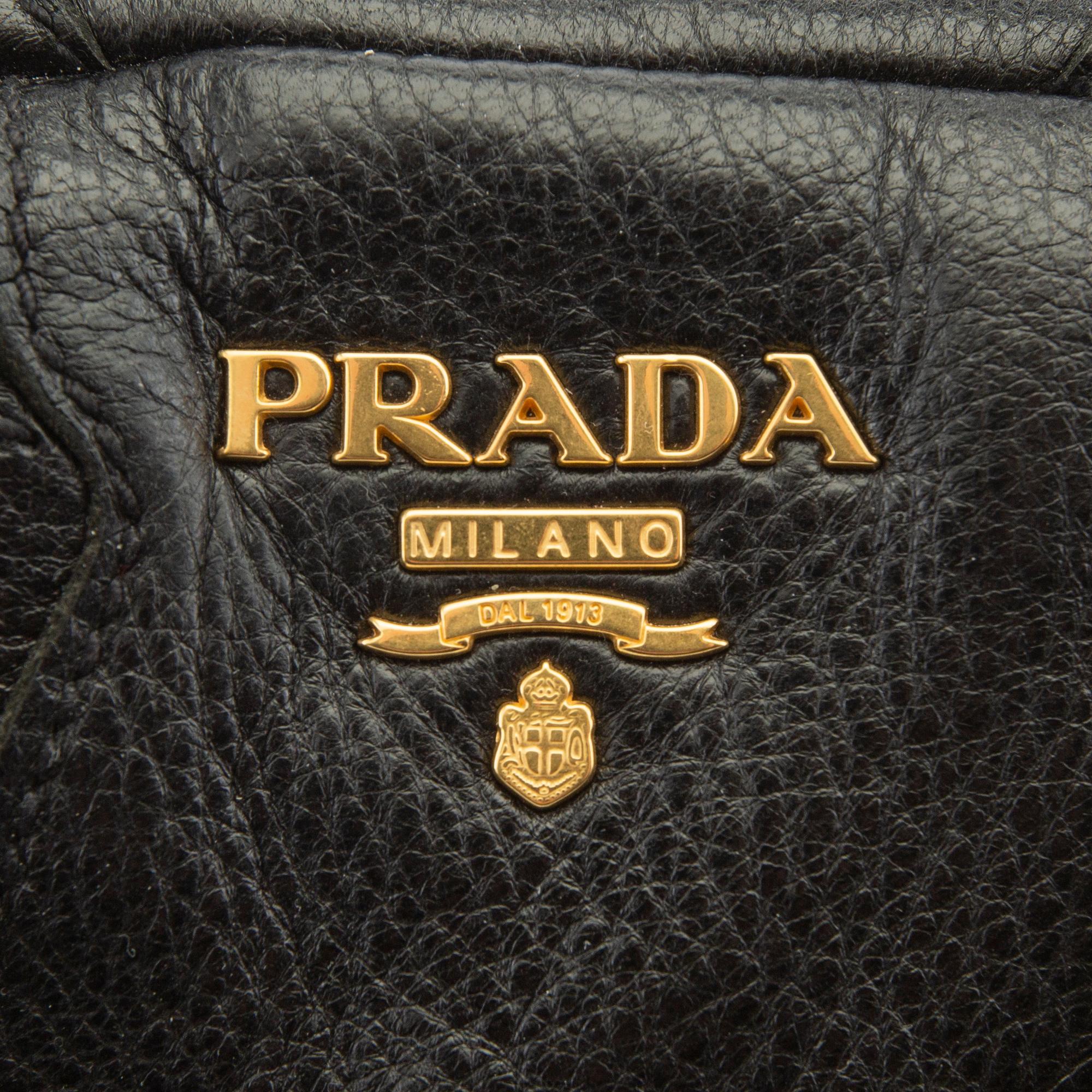 Prada, Väska "Cervo Patch Bauletto Fringe Bag".