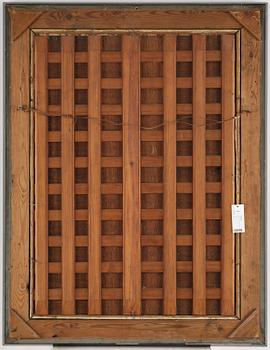 Joachim Beuckelaer, circle of/follower of, Kitchen scene with Jesus in the house of Martha and Mary in the background.