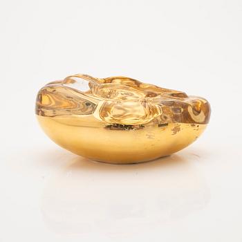 Åsa Jungnelius, Ljuslykta, "Snippa Gold", Limited edition, Kosta Boda, 2000-tal.