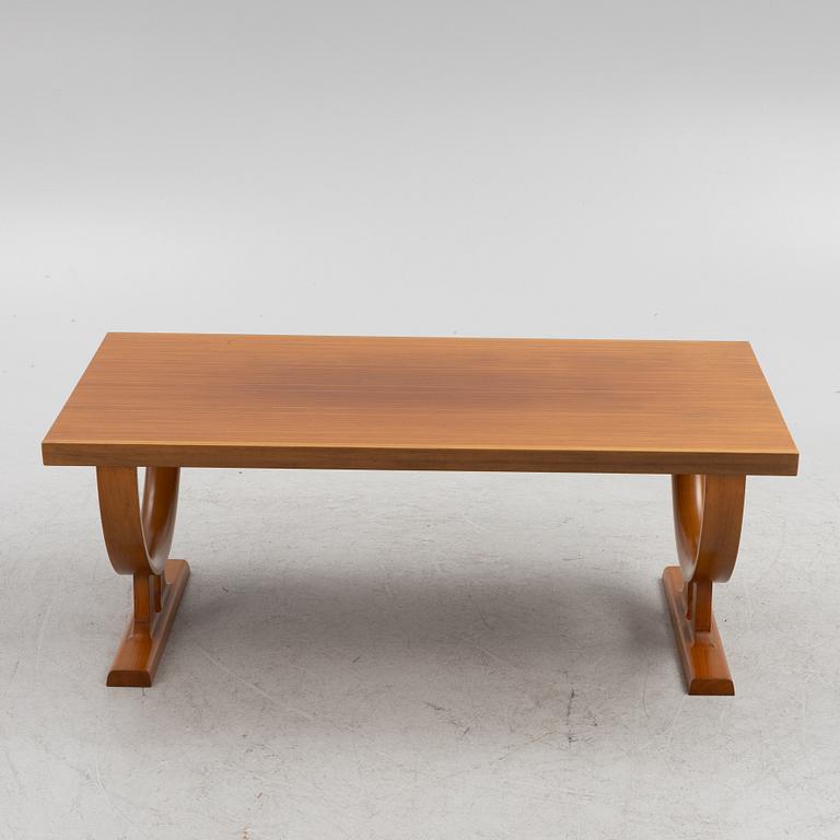 A teak coffee table, second half of the 20th century.