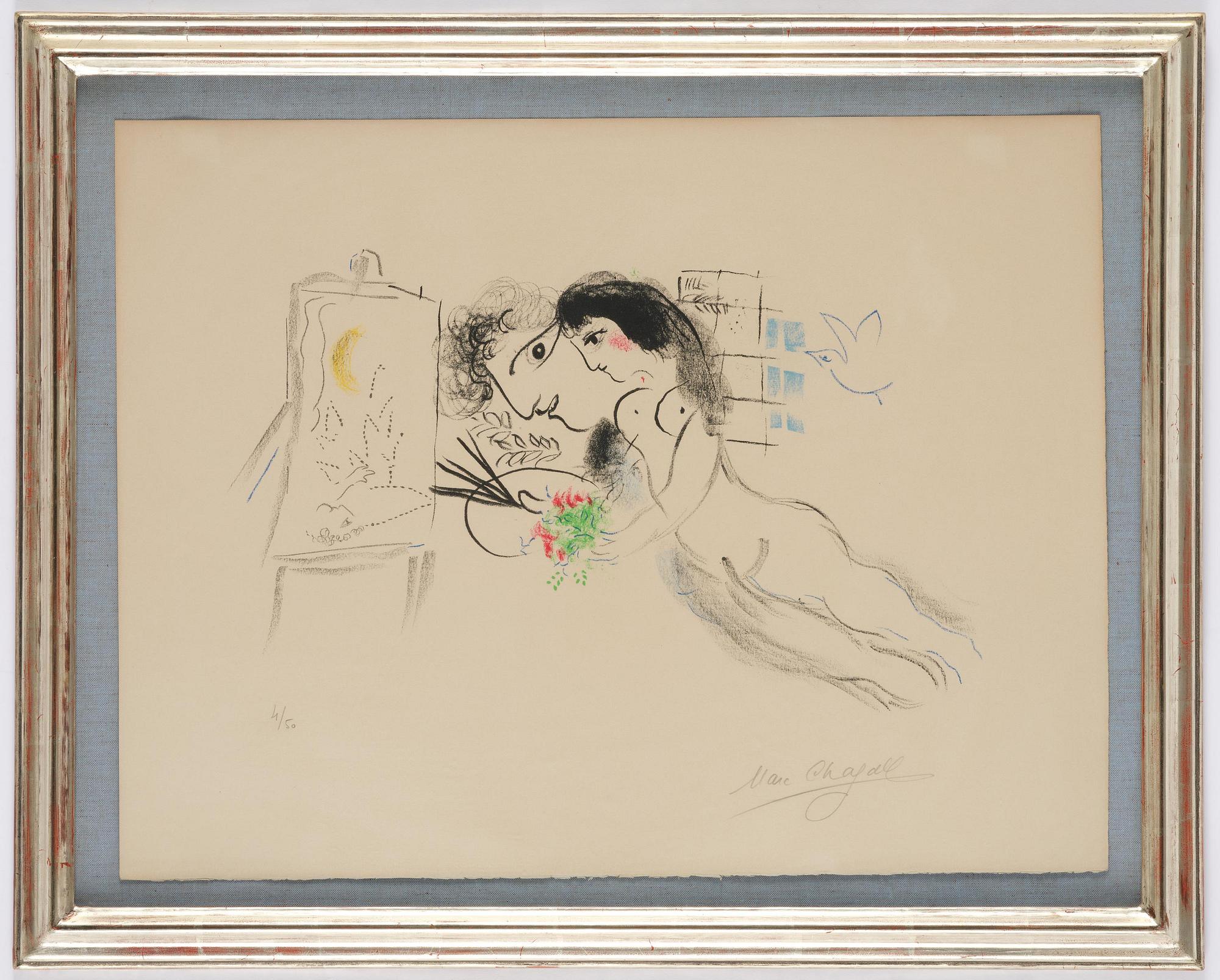 Marc Chagall, "Rêve familier".