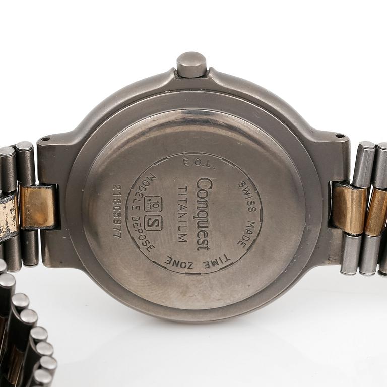ARMBANDSUR, 2st, Tissot "SeaStar", Longines "Conquest".