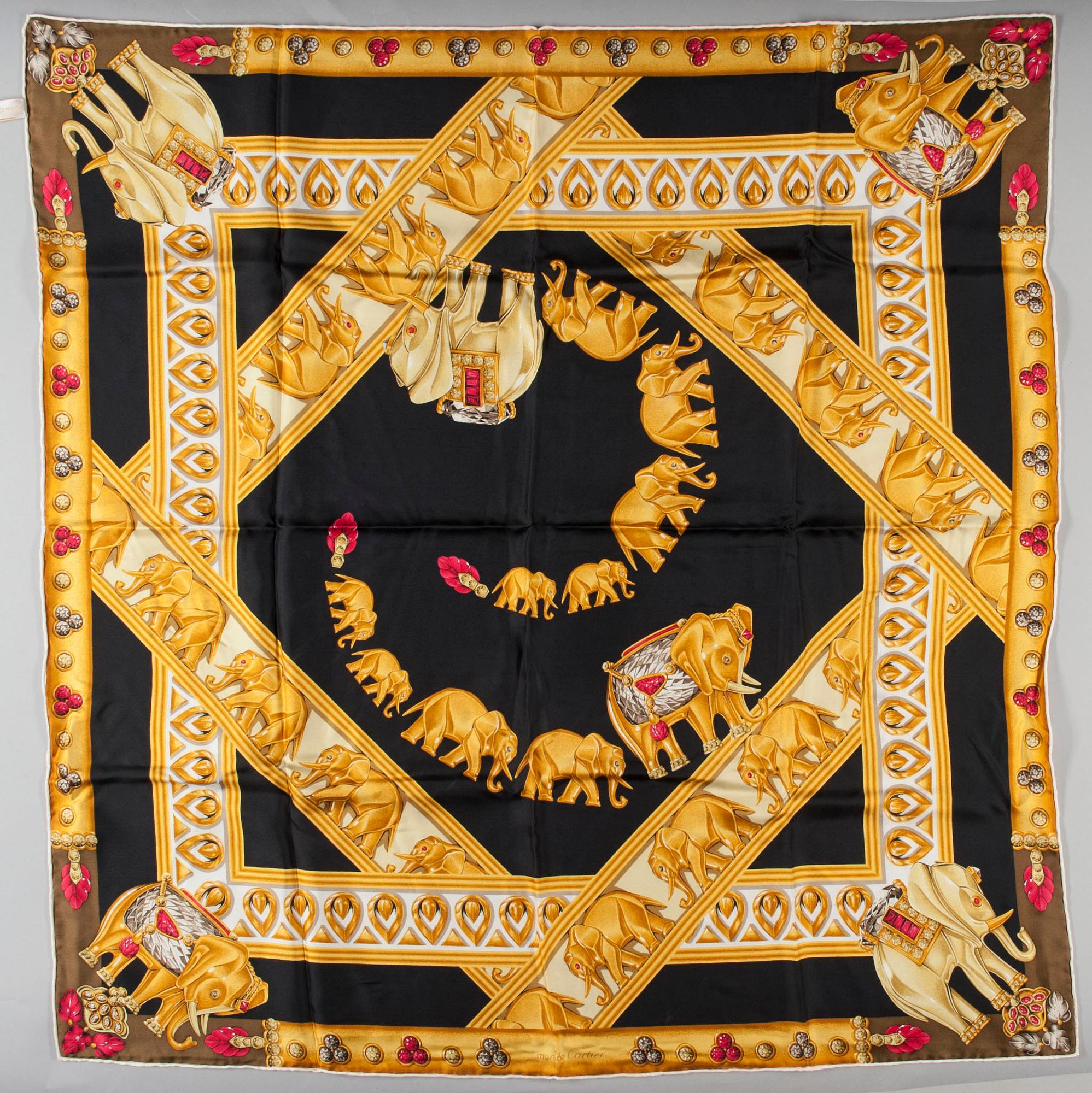 SCARF, Cartier.