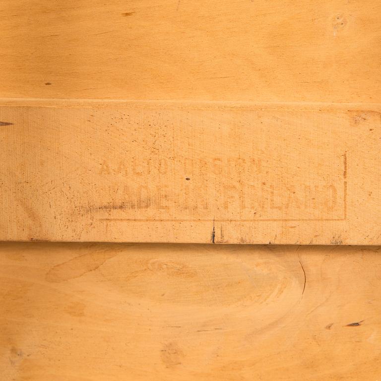 Alvar Aalto, a 1950s '98' tea trolley for Oy Huonekalu- ja Rakennustyötehdas Ab, Finland.