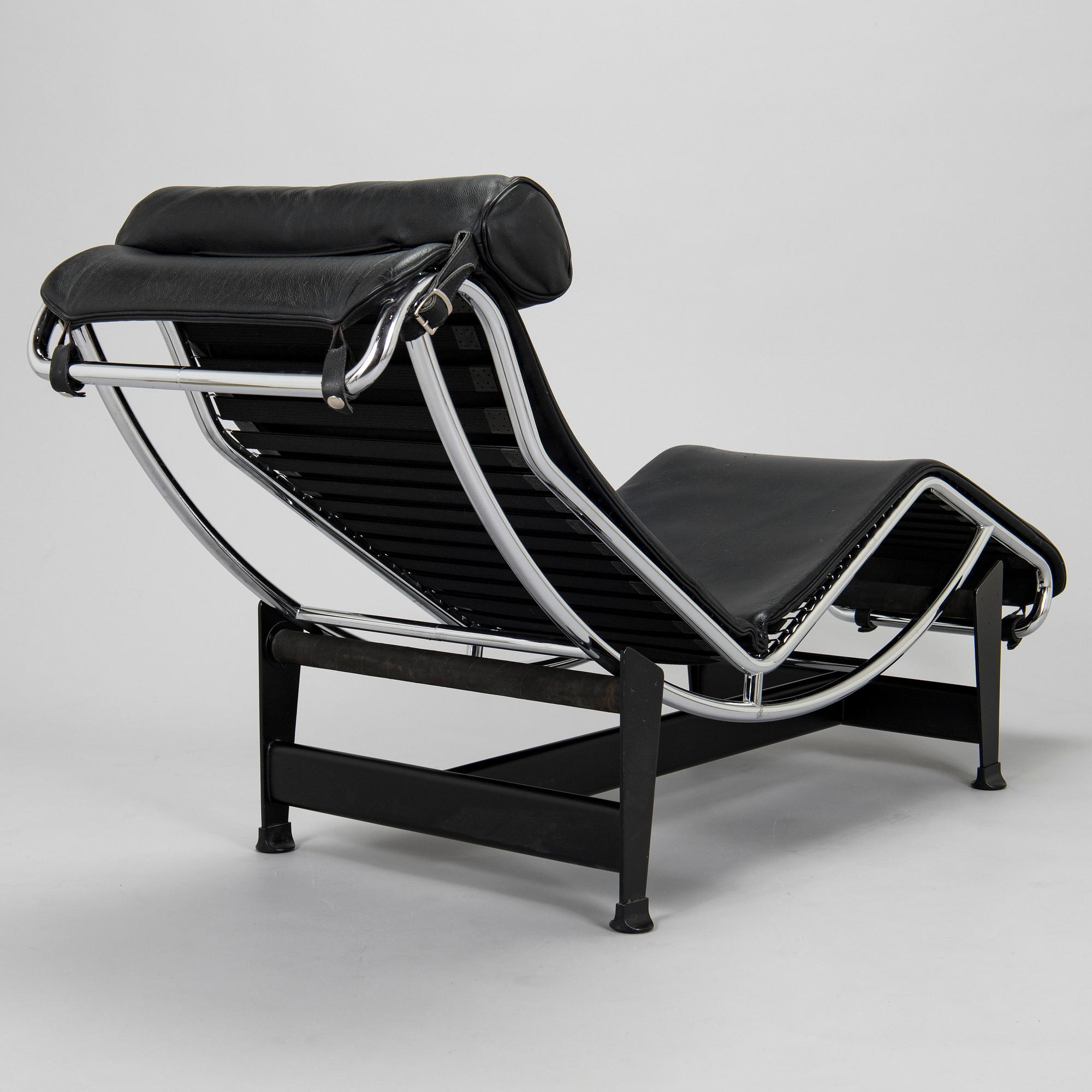 Le Corbusier, Pierre Jeanneret & Charlotte Perriand, a LC4" lounge chair, Cassina, Italy.