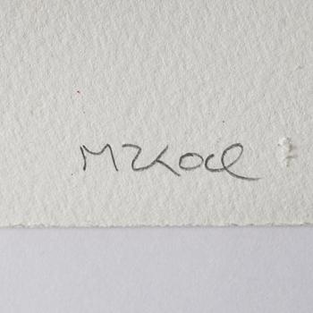 MAKODE LINDE, litografi, signerad, numrerad 1/17.