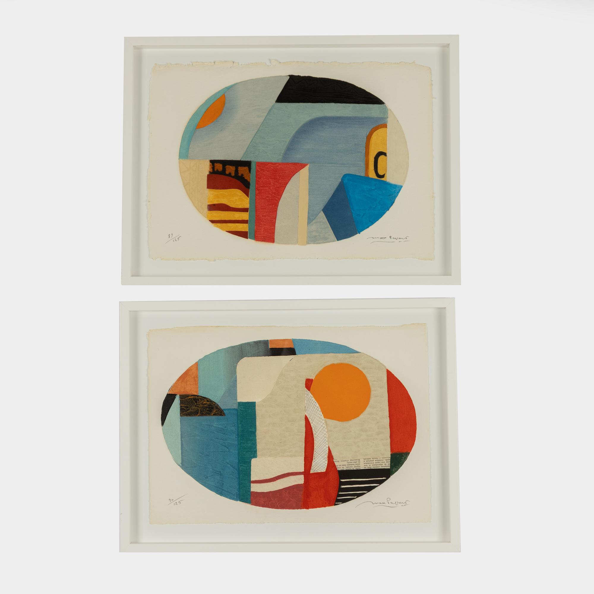 Max Papart, “Vacances de l'Azur"/"Solaire", 2 st.