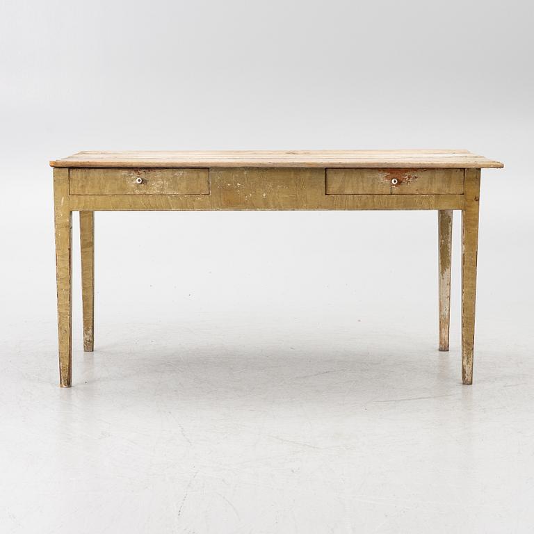 Table, folk art, 19th century.