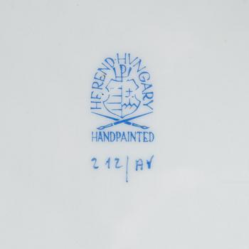 Servis, 48 delar, "Chinese Bouqet"/ "Green Apponyi", Herend, Ungern.