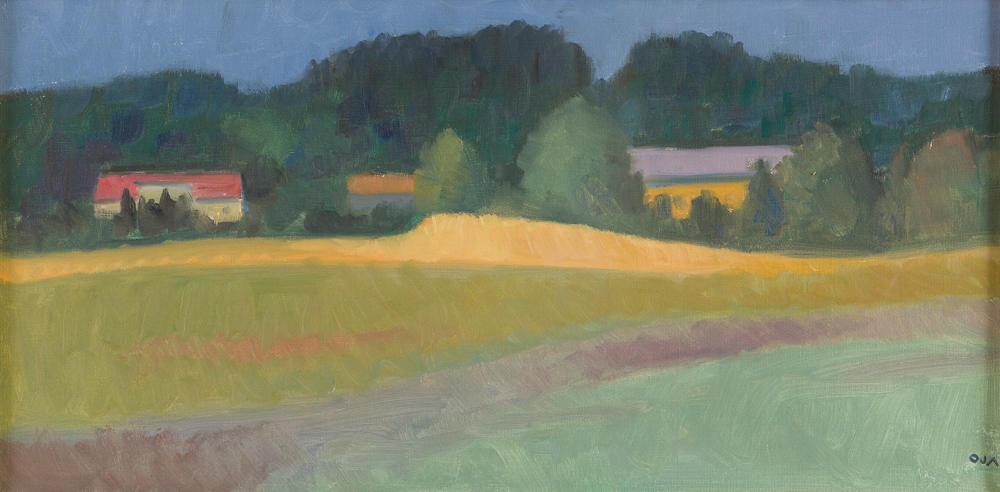 Onni Oja, Field motif from Mäntsälä.