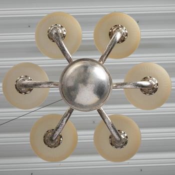 Per Torndahl, a Swedish Grace ceiling lamp, Atelier Torndahl, 1920s.