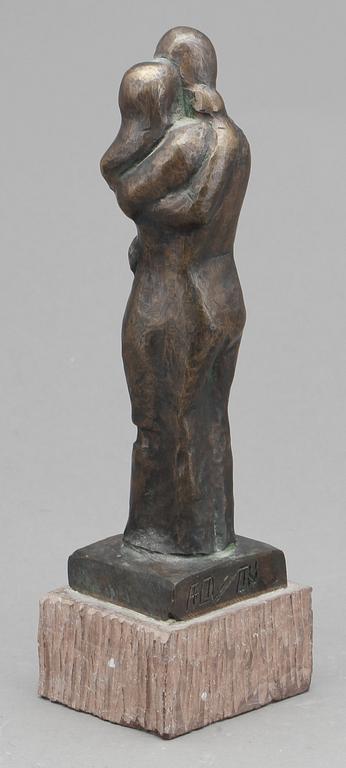 ANDERS OLSON, skulptur, brons, signerad.