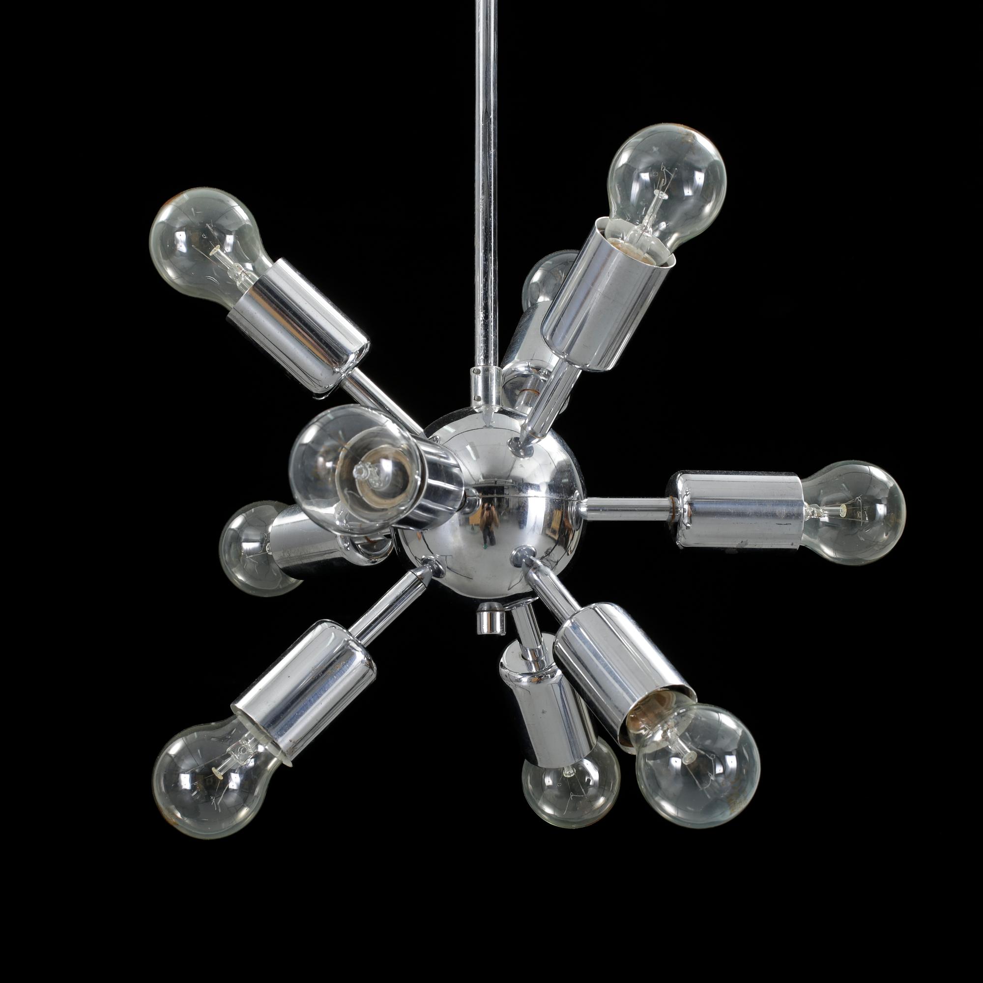 TAKLAMPA, 1960-tal. Höjd ca 73 cm.