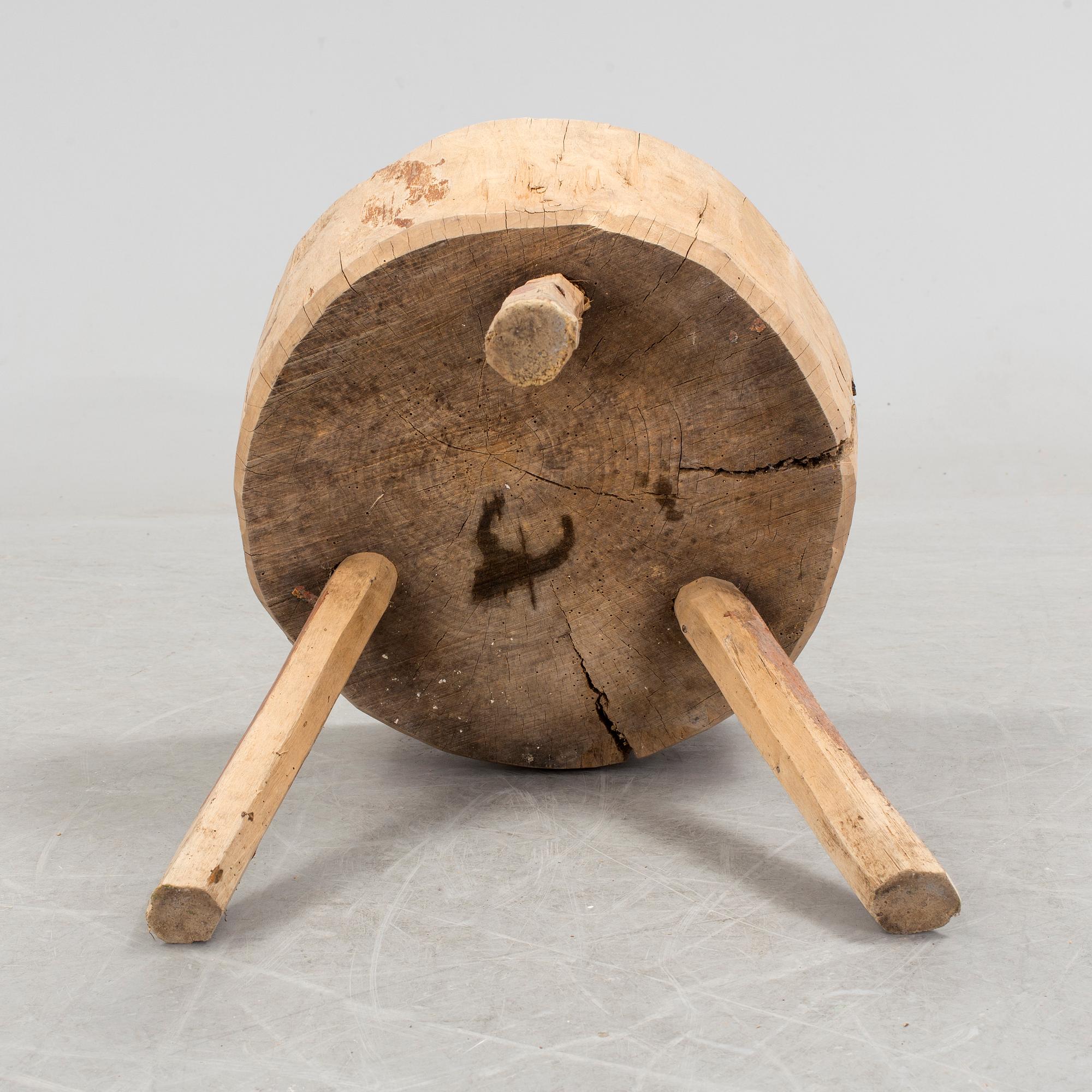 SLAKTKUBBE, 1800-tal.
