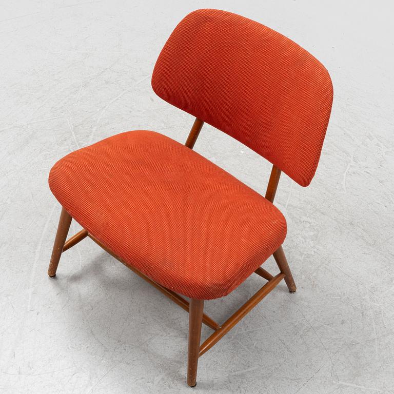 Alf Svensson, a 'Teve' easy chair, Studio Ljungs Industrier AB, Malmö, Bra Bohag, 1950's.