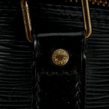 VÄSKA, "Keepall 55 Epi Black", Louis Vuitton, 1989.