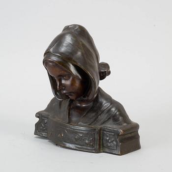 UNKNOWN ARTIST, 19th Century, sculpture, bronze.