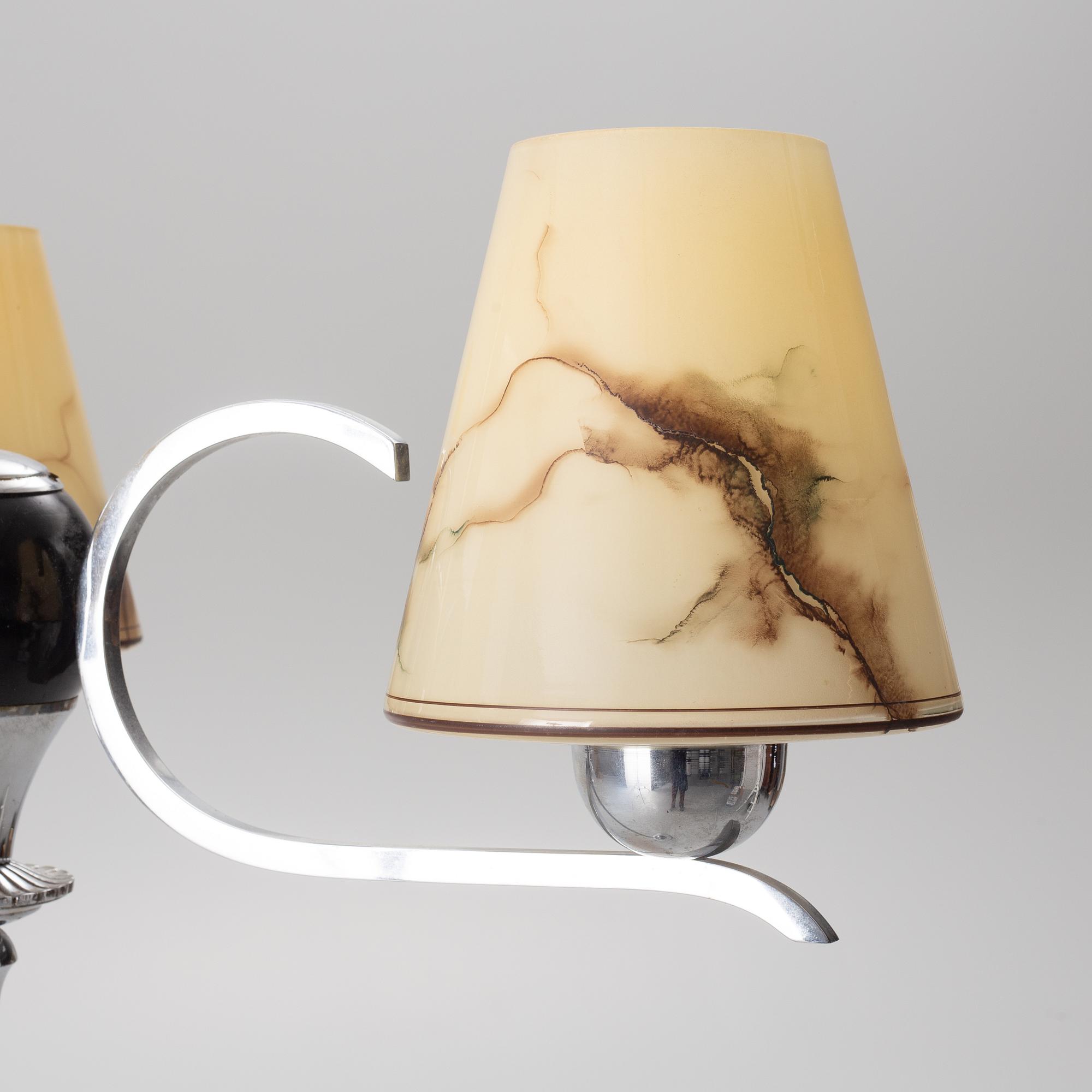 Golvlampa, 1920-30-tal.