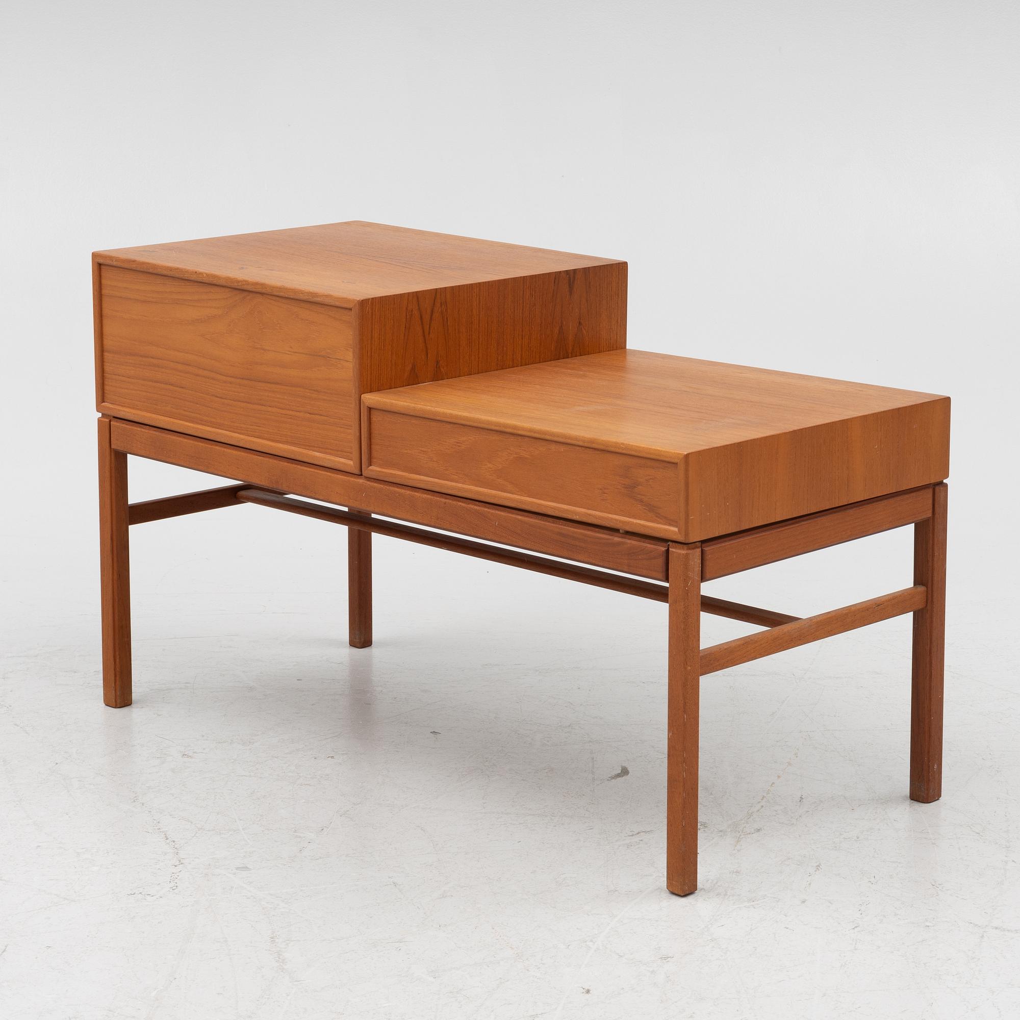 Sven Engström & Gunnar Myrstrand, small sideboard, "Casino", Bra Bohag, Tingströms, Sweden, 1960s.