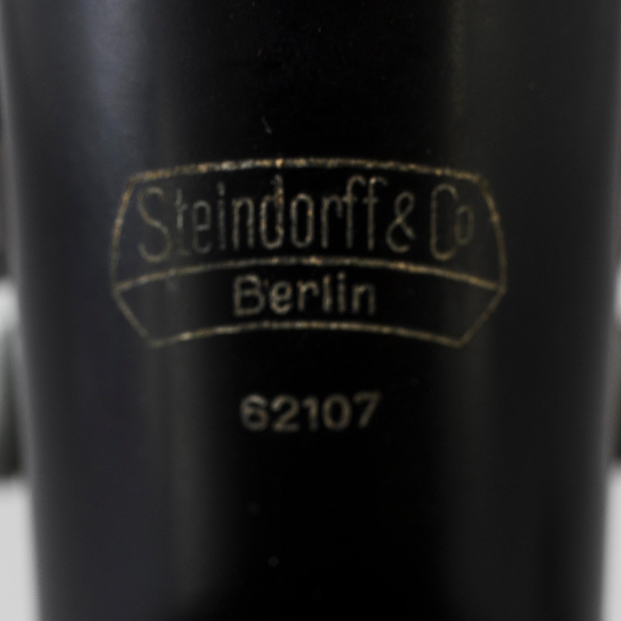 A microscope by Steindorff &Co, Berlin, in the first half of the 20th century.