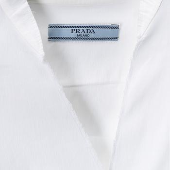 Prada, two white blouses, size 38.