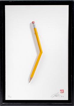 LOTTA HANNERZ, blandteknik/objekt på papper. Signerad och dat -01. Numrerad 2/20.