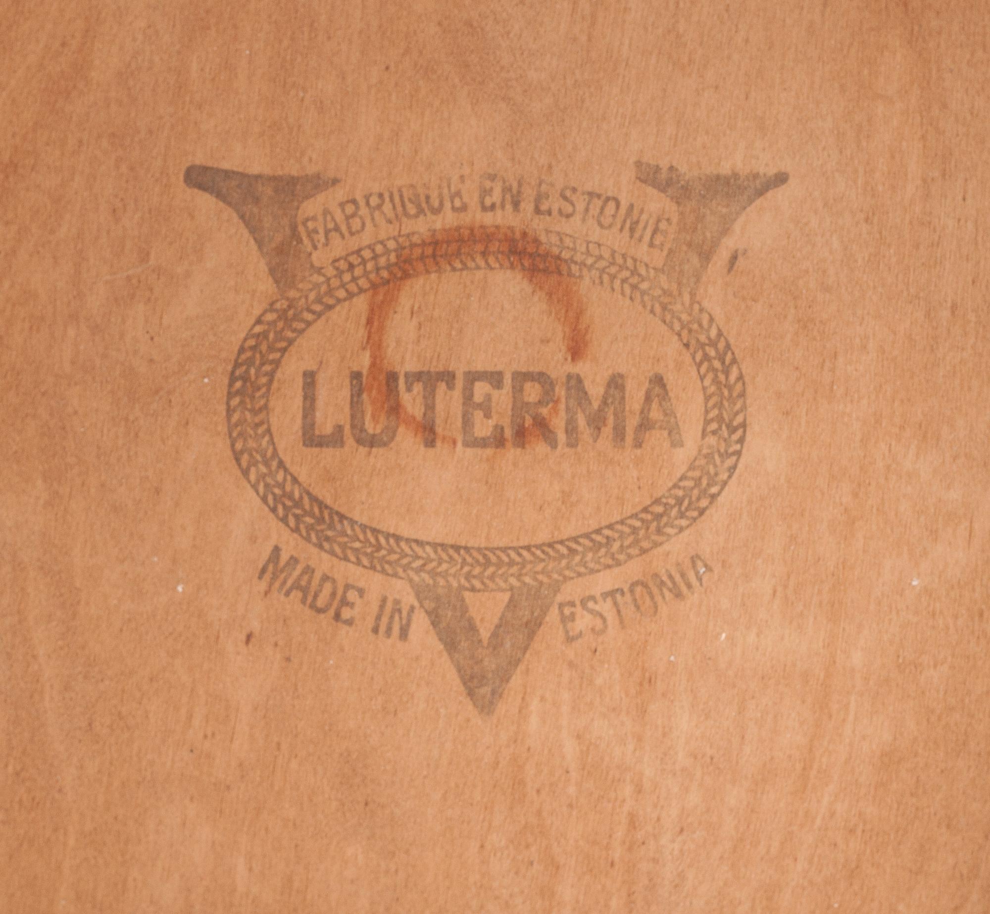 STOLAR, 6 st, Luterma, Estland, 1900-talets fösta hälft.