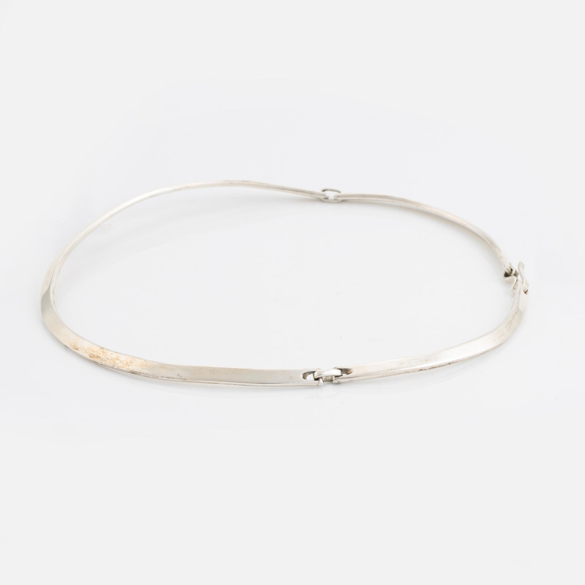 Högbergs Eftr Anette, silver necklace.