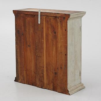 A wall cabinet, late 19th Century.