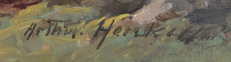 Arthur Heickell, Maisema.
