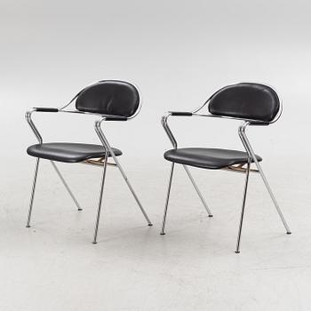 Bruno Mathsson, a pair of 'BM 65' chairs, Mathsson International, 2009.