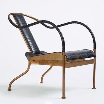 Mats Theselius, an 'el Rey' armchair, ed. 252/360, Källemo, Sweden, post 1999.