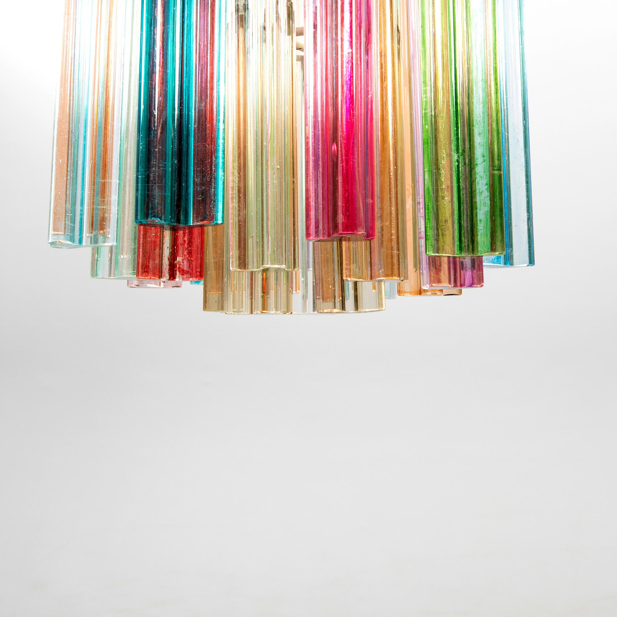 Ceiling Lamp Murano Italy mid/second half of the 20th century.