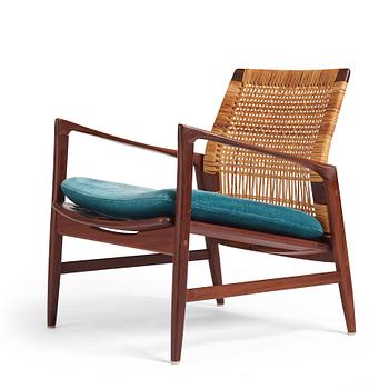 419. Ib Kofod-Larsen, an 'Åre' easy chair, nr 809, Olof Persons Fåtöljindustri (OPE), Sweden, 1950-1960s.