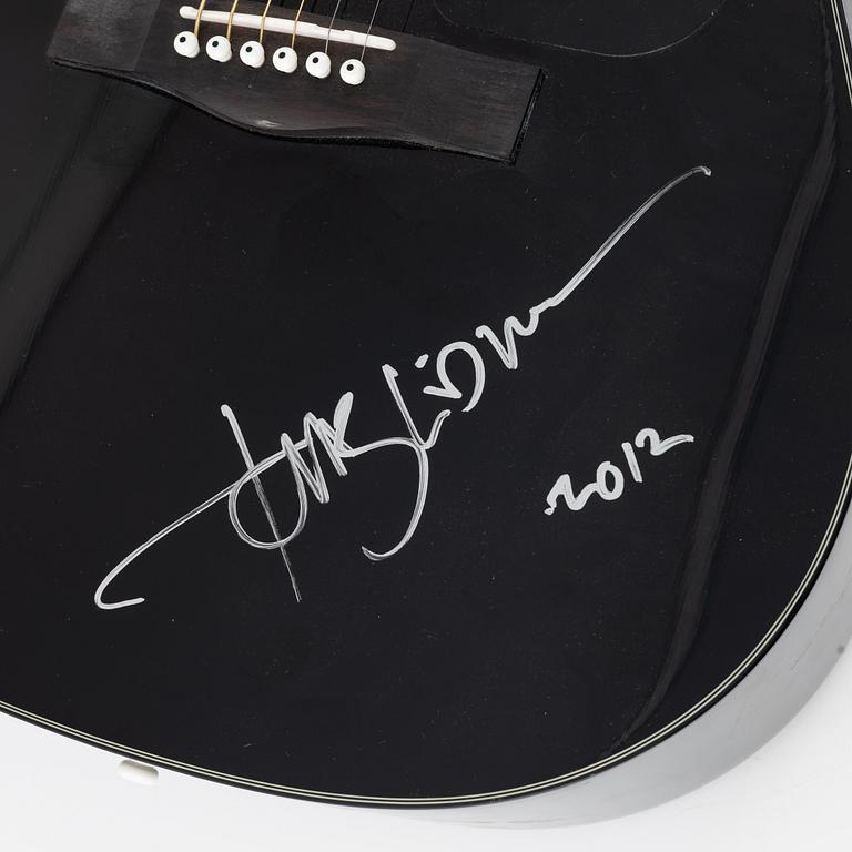 Fender "CD-60", akustisk gitarr, signerad av Tomas Ledin, 2000-tal.