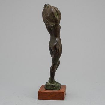 HELGE HÖGBOM, sculpture, broze, signed.